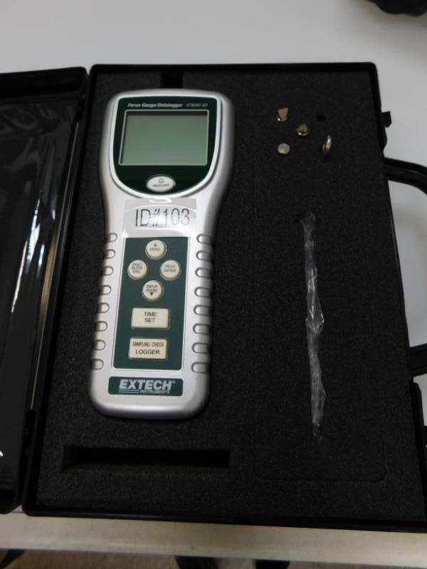 lot 170 image: Extech Digital Force Guage with SD Memory