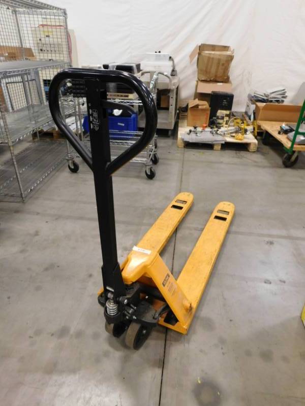 lot 230 image: Uline Narrow Pallet Jack