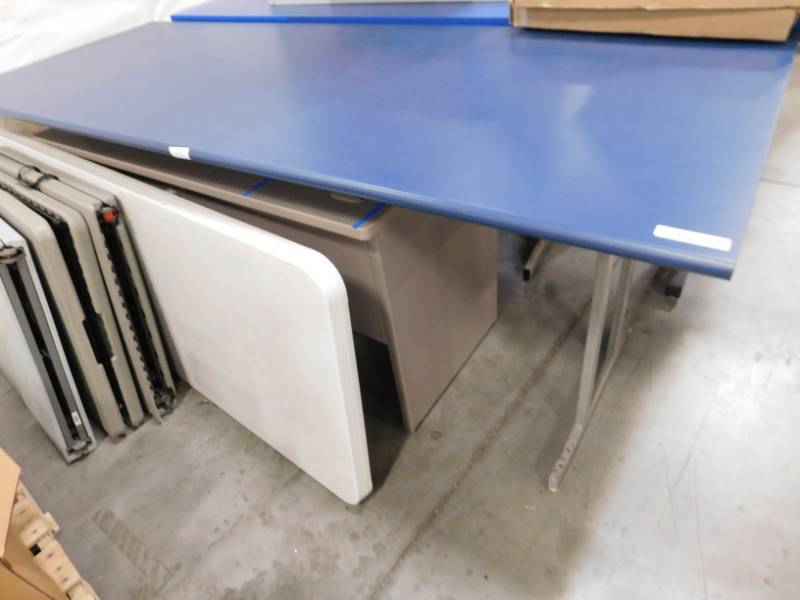 lot 231 image: Blue Table - 3 x 8