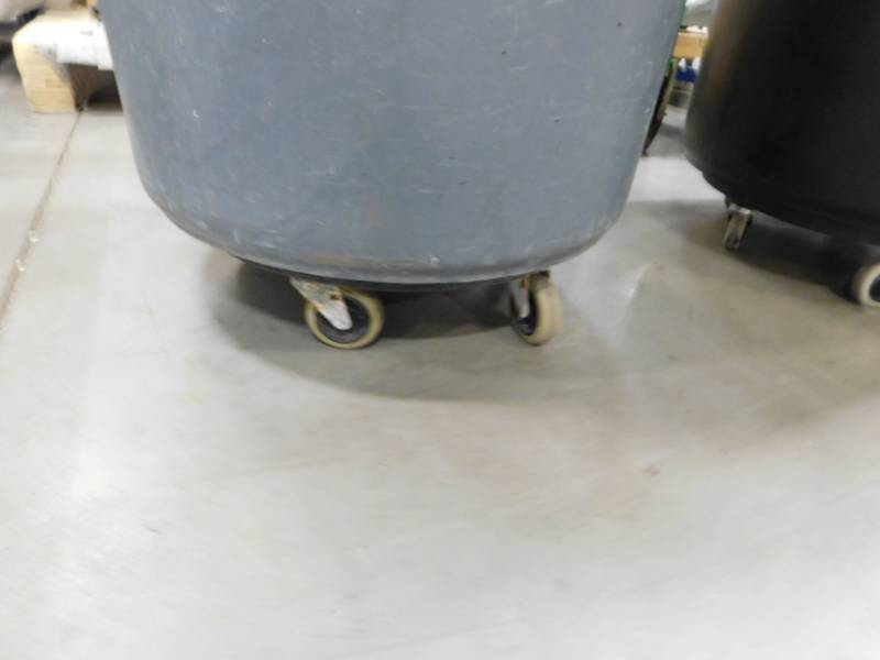 lot 233 image: Four 50 Gal. Rolling Garbage Cans