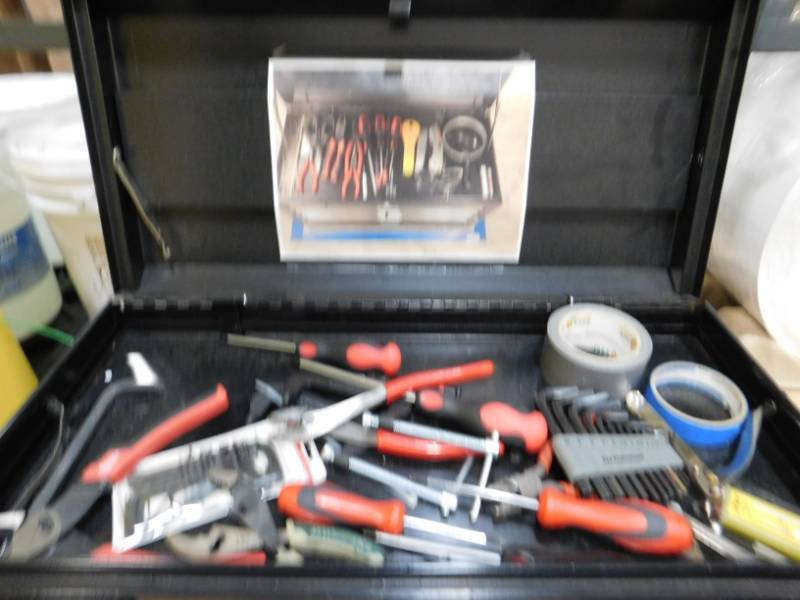 lot 237 image: Performax Tool Box with Tools