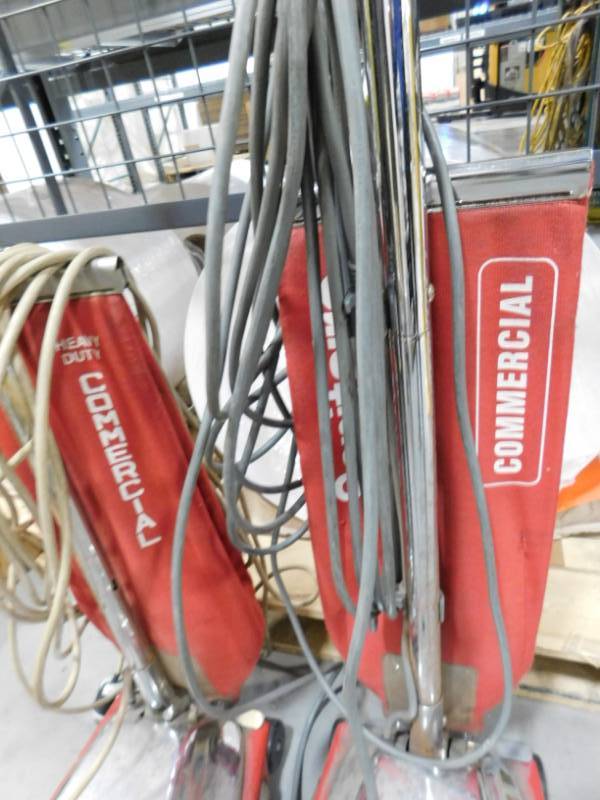 lot 239 image: Two Commercial Sanitaire Vacuums
