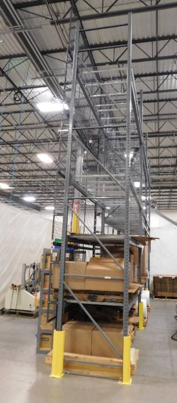 lot 246A image: Teardrop Pallet Racking #2