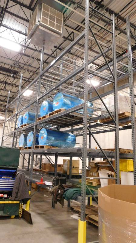 lot 249 image: Teardrop Pallet Racking #3