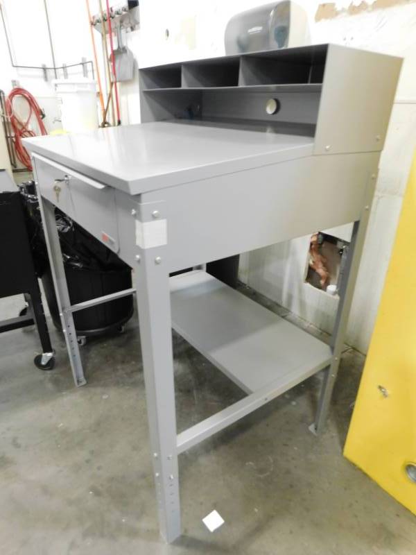 lot 286 image: Uline Shop Desk #2