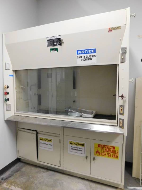 lot 288 image: Kewaunee Scientific Laboratory Fume Hood