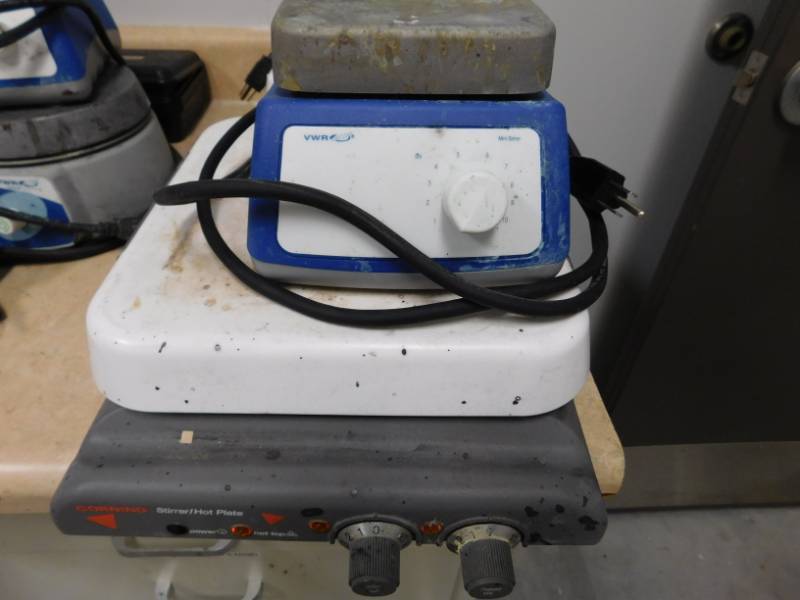 lot 297 image: Three Hot Plates & One StirHot Plate