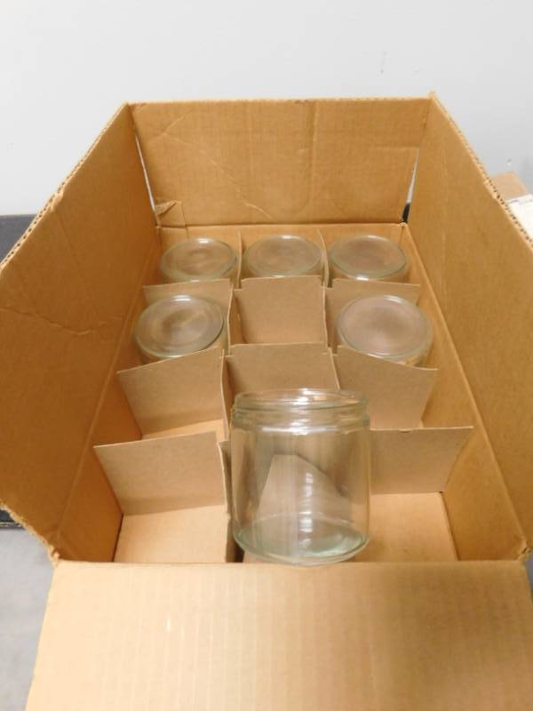 lot 301 image: Misc. Glass Jars