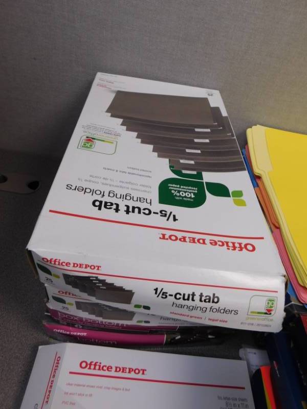 lot 304 image: Misc. Office Supplies