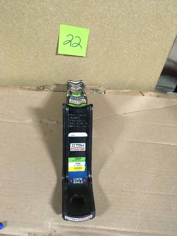 lot 22 image: TowSmart 5,000 lb. 5-14 in. Drop X-Mount Ball Mount