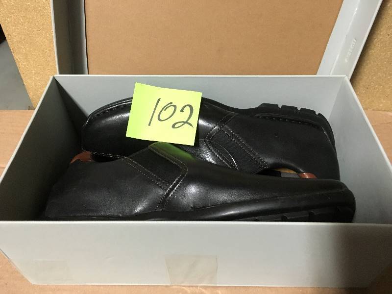 lot 102 image: Cole Haan Men Mens Zeno Slip On Black-C24673 M Size 11.5