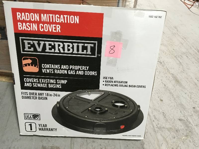 lot 8 image: Everbilt Radon Mitigation Basin Cover