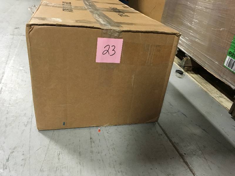 lot 23 image: 30 Seward Trunk Modern Collection Black Storage Trunk