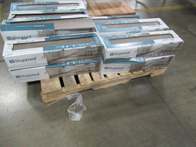 14 Cases of Lifeproof Sierra Wood 6" x 24" Porcelain Floor and Wall