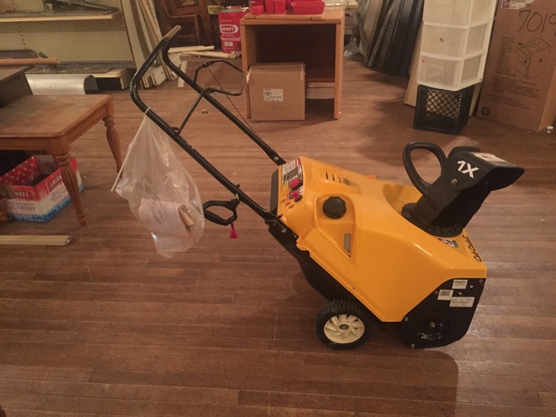 Cub Cadet 1X Snowblower