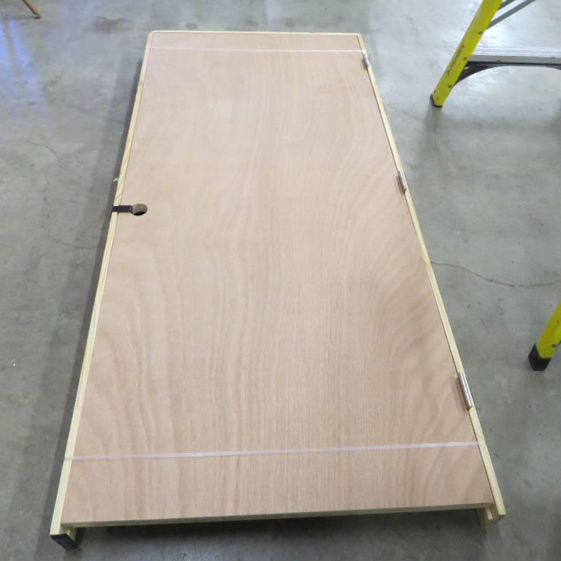 lot 43 image: Masonite Traditional Pre-Hung Door
