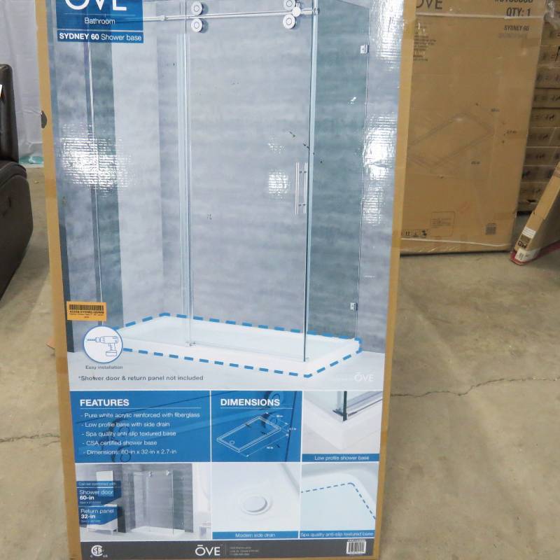 lot 59 image: Shower Basin - by Ove - 60 in x 32 in