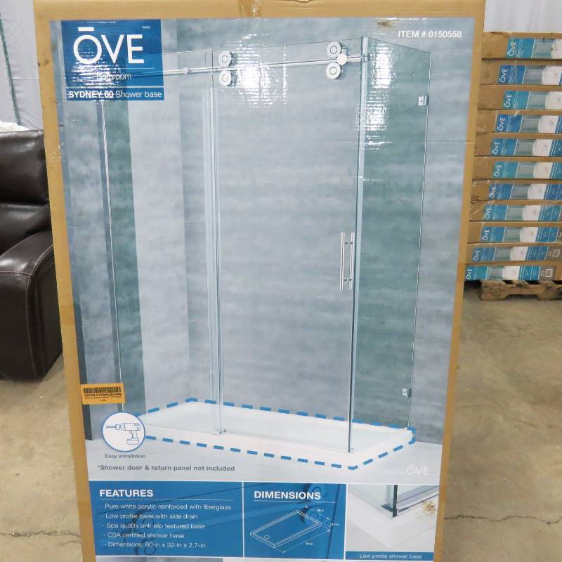 lot 61 image: Shower Basin - by Ove - 60 in x 32 in