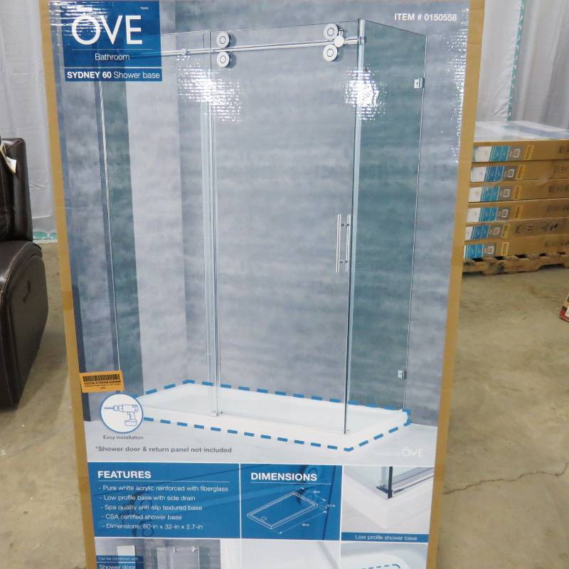 lot 66 image: Shower Basin - by Ove - 60 in x 32 in