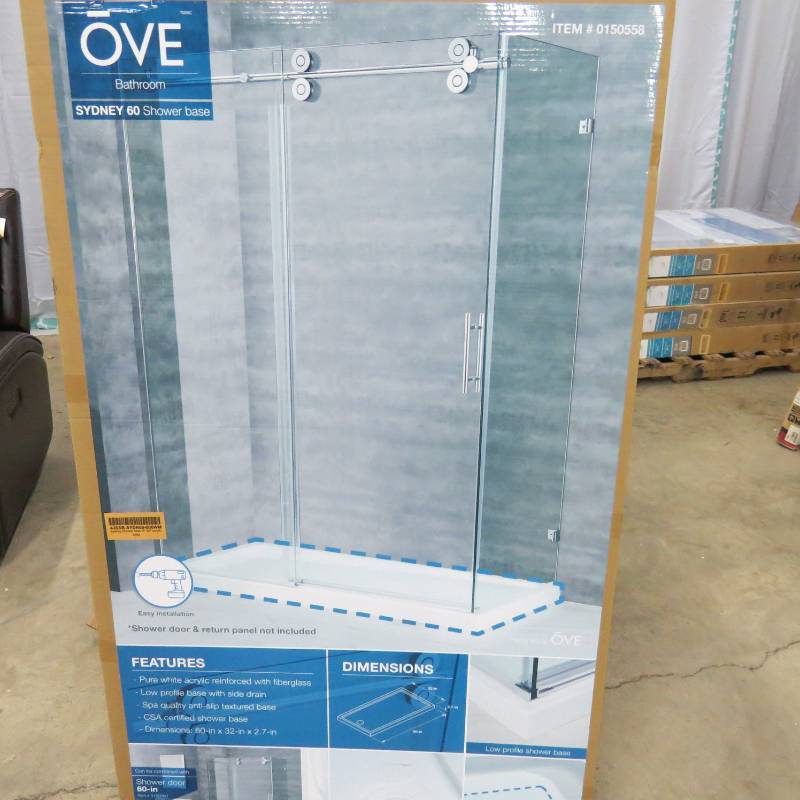 lot 68 image: Shower Basin - by Ove - 60 in x 32 in