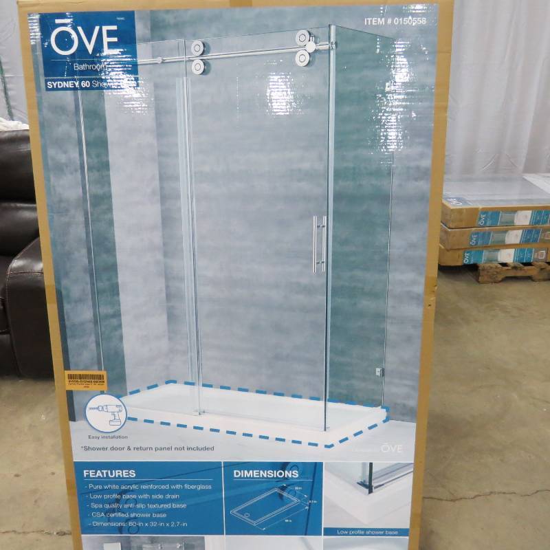 lot 69 image: Shower Basin - by Ove - 60 in x 32 in
