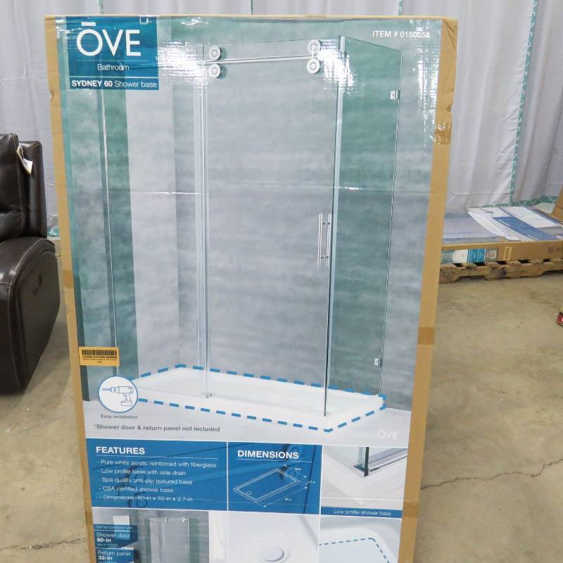 lot 71 image: Shower Basin - by Ove - 60 in x 32 in