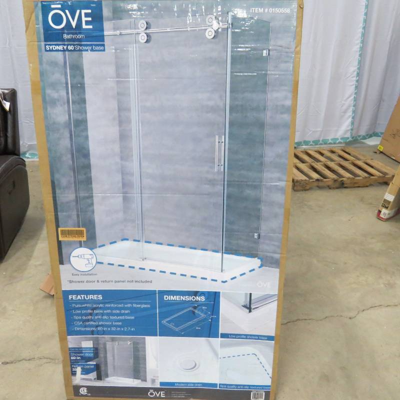 lot 72 image: Shower Basin - by Ove - 60 in x 32 in