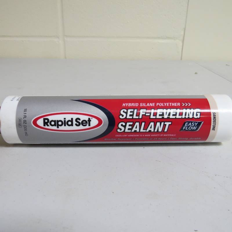 lot 85 image: 12 tubes - Rapid Set Self-Leveling Sealant - in Gray - 10.1 oztube
