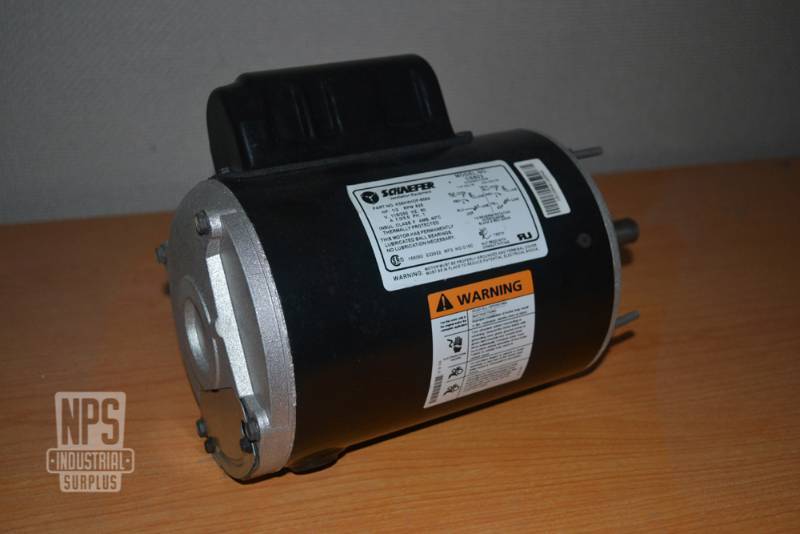 lot 15 image: NEW Schaffer Electric Motor 12 HP Single Phase