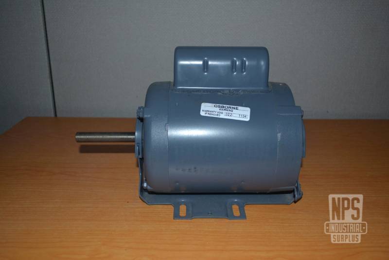 lot 21 image: NEW Magnetek Electric Motor 12 HP  Single Phase