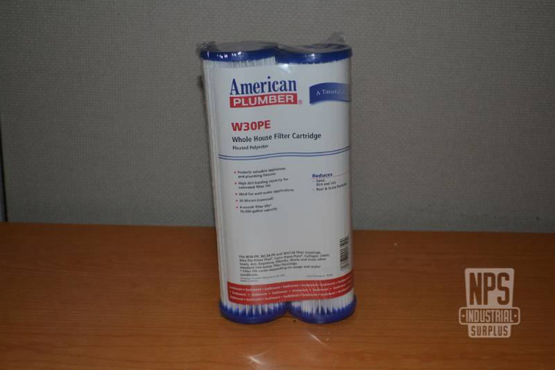 lot 48 image: NEW Case of 24 American Plumber Water Filter Cartridges W30PE