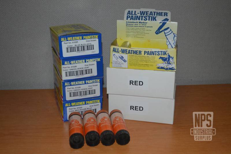 lot 49 image: (7) Boxes of NEW PaintStick Livestock Paint Markers