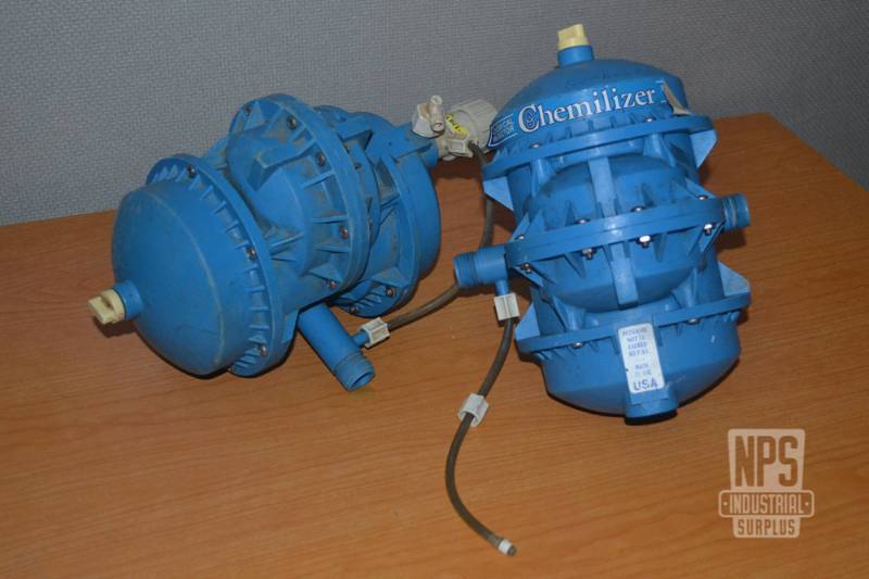 lot 50 image: (2) Chemilizer Chemical Injector Pumps