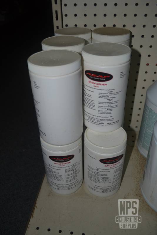 lot 70 image: (11) 2# Jars of ASAP Scale Solver  Descaler