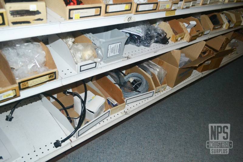 lot 84 image: Contents of Shelf 70,71 - Gauges, Enclosures and Assorted Hardware