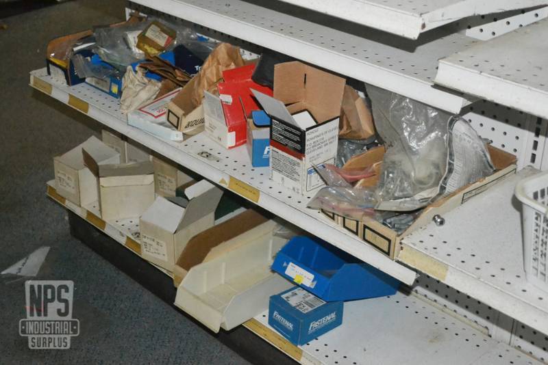 lot 94 image: Contents of Shelf  83,84  - NEW Assorted Bolt inventory and More