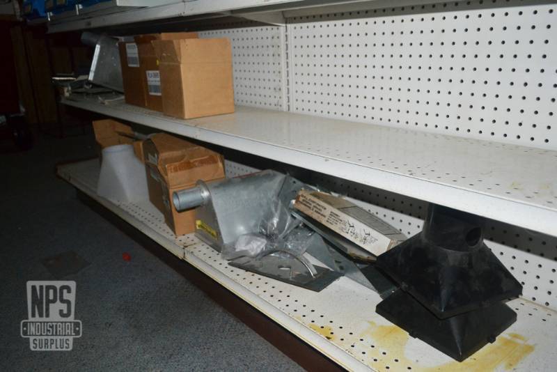lot 103 image: Contents of Shelf 122,125,126  - Assorted Ag Parts and Flex Auger Parts