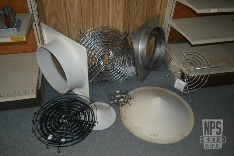 lot 113 image: Assorted Fan Cage Grills 8 up to 24