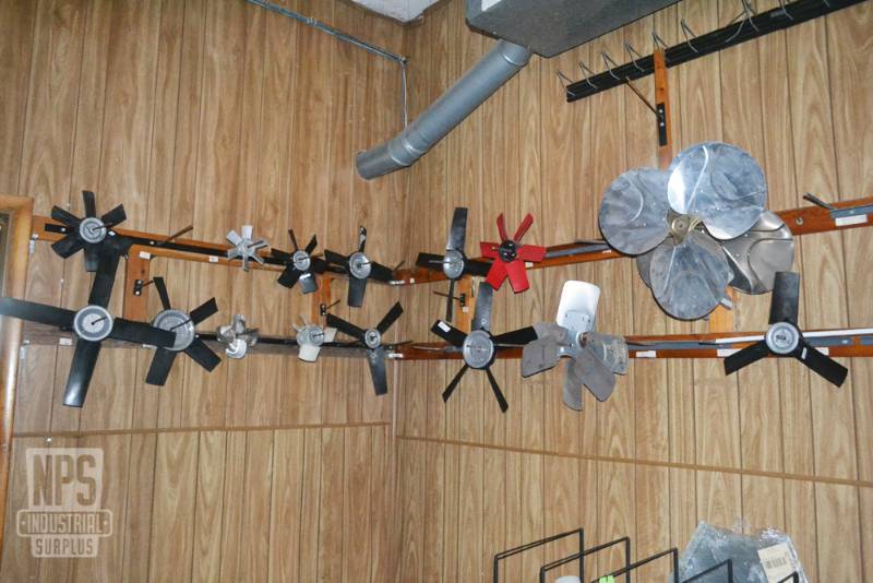 lot 127 image: ALL Inventory of Replacement Fan Blades