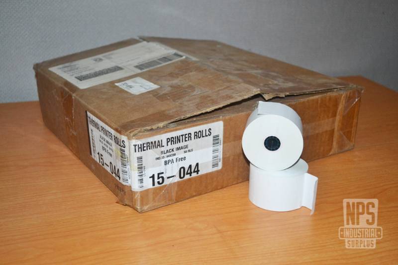 lot 132 image: Case of (42) Thermal Printer Rolls 42x230 15-044