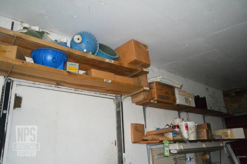 lot 155 image: Contents of Shelf 236,237,238,239  - Assorted Pump Parts and Hardware
