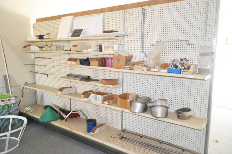 lot 182 image: Contents of Shelf 303 through 313 - Hardware, Ag Parts and More