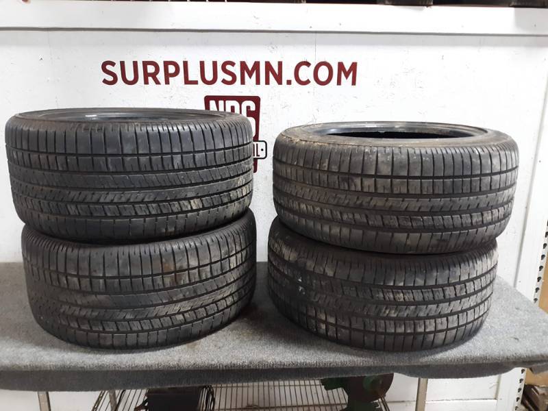 (4) Goodyear Eagle F1 Supercar Tires (2) P28540ZR18 and (2) P25545ZR18