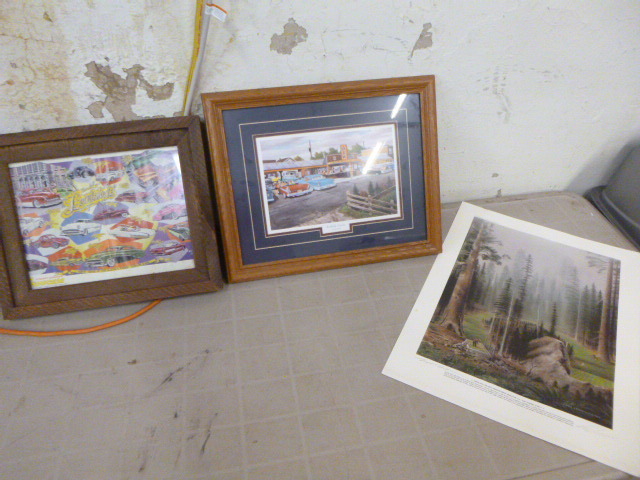 lot 27 image: 3 Pieces of Artwork