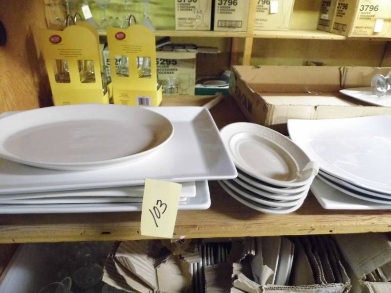 lot 103 image: Assorted Plates