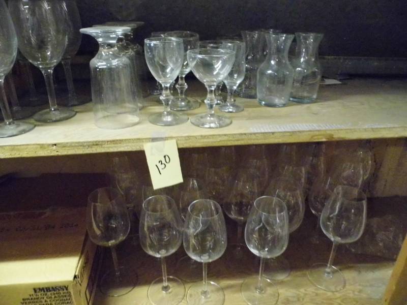 lot 130 image: Wine Glasses