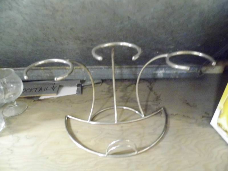 lot 131 image: Tote of Metal Holders