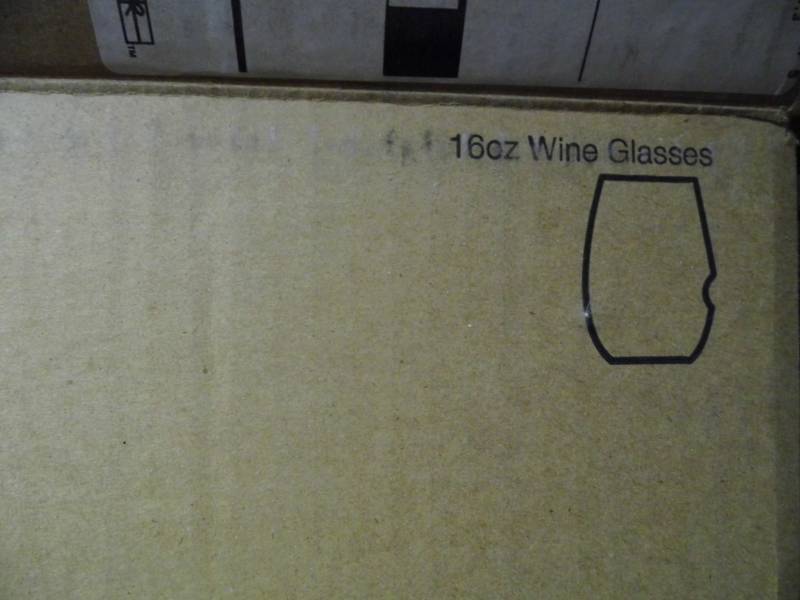 lot 137 image: Shatter Proof Wine Glasses