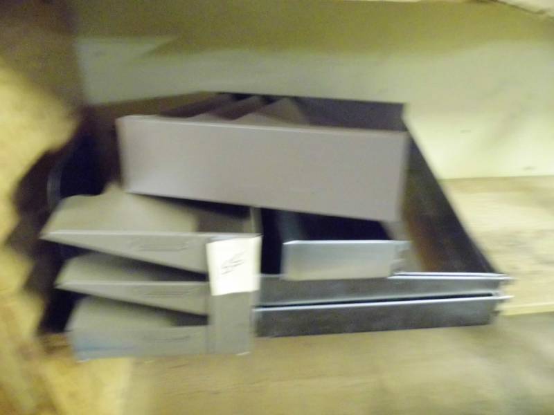 lot 155 image: In  Out Boxes - Metal Trays