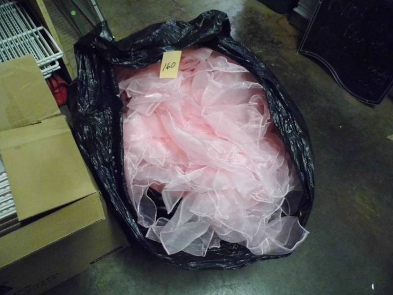 lot 160 image: Bag of Chair Sashes